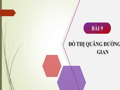 Bài giảng môn KHTN Lớp 7 - Bài 9: Đồ thị quãng đường-thời gian