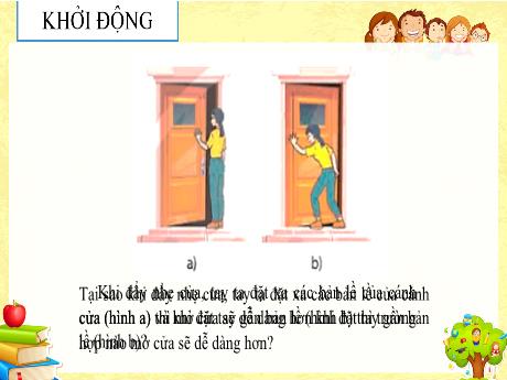 Bài giảng môn KHTN Lớp 8 - Bài 18: Tác dụng làm quay của lực. Moment lực