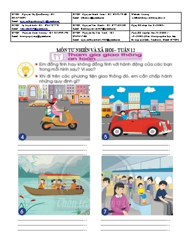 Bài giảng môn Tự nhiên và xã hội Lớp 2 - Tuần 12 - Năm học: 2021-2022 - Trường Tiểu học Lê Thánh Tông